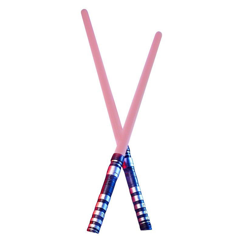Espada láser ESPADA DE LUZ DE Star Wars espada retráctil Luz de inducción espada Flash Stick niños dos en uno espada espacial luminosa al por mayor