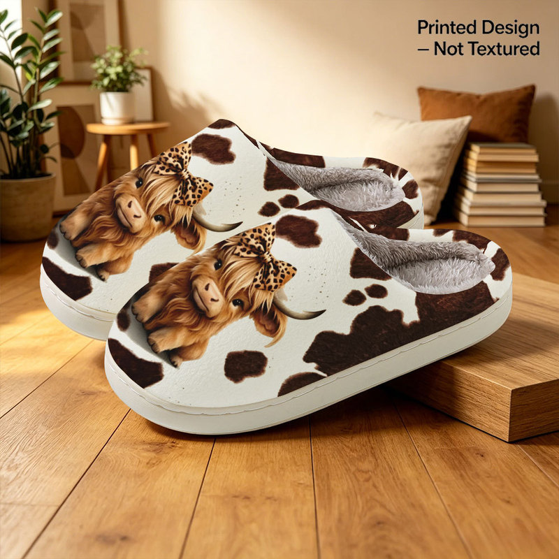 Foreign trade cotton slippers for men and women, cute cartoon animal print home slippers, POD cross-border JIT one-piece drop shipping Foreign trade cotton slippers for men and women, cute cartoon animal print home slippers, POD cross-border JIT one-piece drop shipping