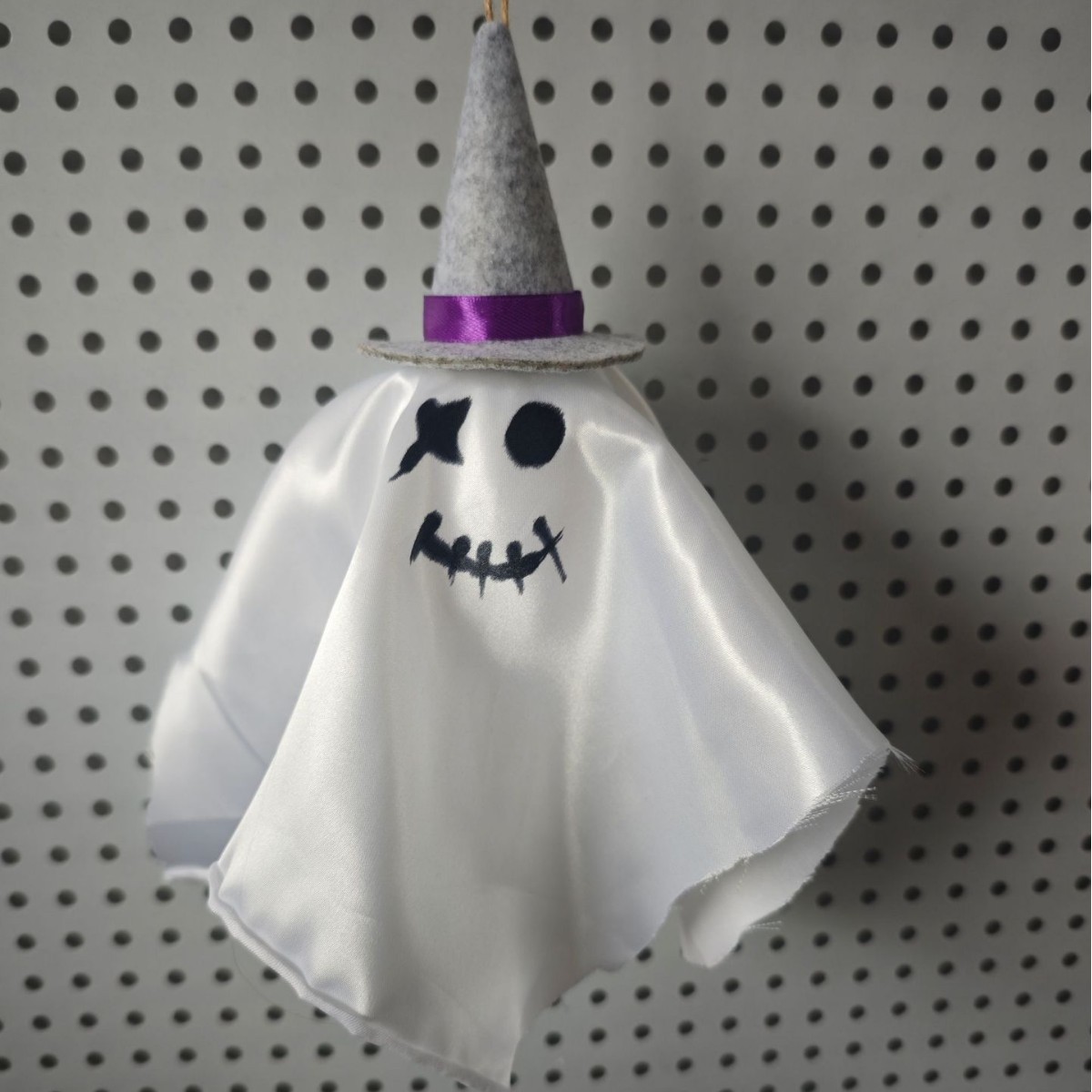 Decoración de Halloween Decoración de Halloween fantasma con batería de luz de cadena Montar decoración de Halloween fantasma