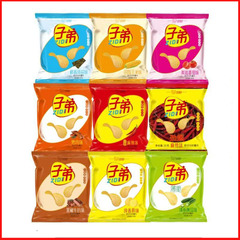 子弟ポテトチップス原味キュウリトマト麻辣多味30-35g/箱全体60包賞味期限270日