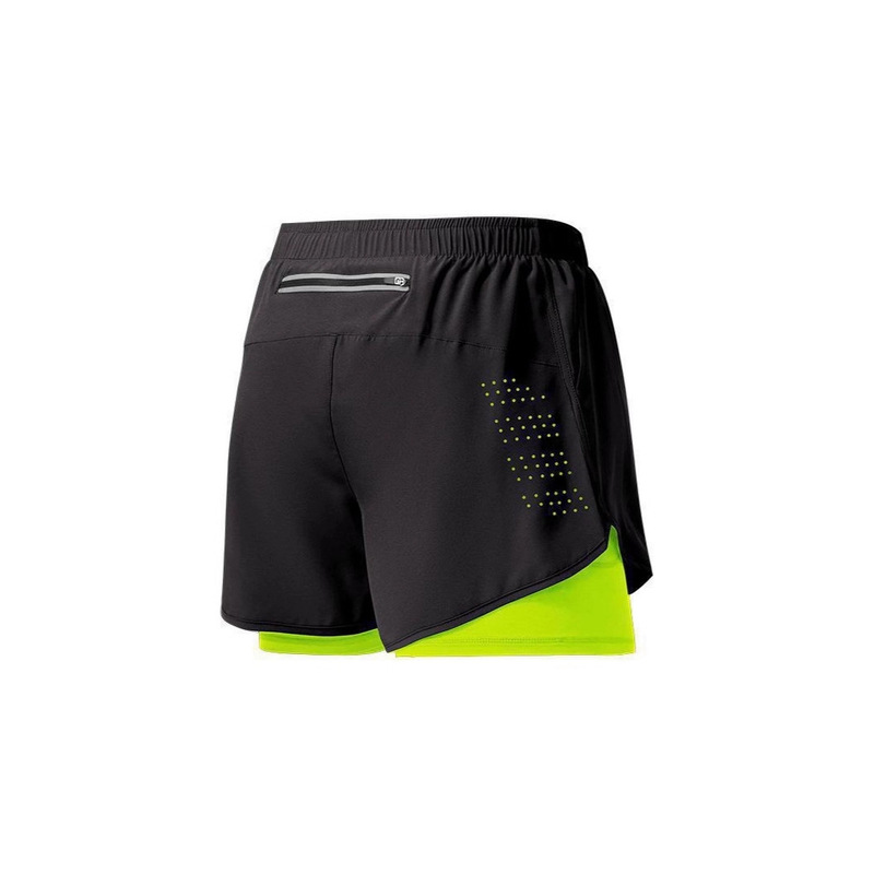 Men's Laser Perforated Breathable and Comfortable Cross-Border Foreign Trade Sports Shorts Double-Layer Two-In-One Outdoor Sports and Leisure Men's Laser Perforated Breathable and Comfortable Cross-Border Foreign Trade Sports Shorts Double-Layer Two-In-One Outdoor Sports and Leisure