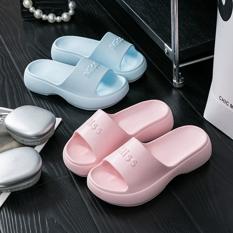 Летняя домашняя и уличная одежда для пар из ЭВА, мужские противоскользящие домашние дезодоранты для ванной комнаты, новые женские тапочки для купания, износостойкие