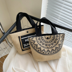 Large-Capacity Minimalist Tote Bag for Women, Instagram-Famous & Fashionable Storage Bag—Perfect for Work, Travel, and On-the-Go Makeup Organizing