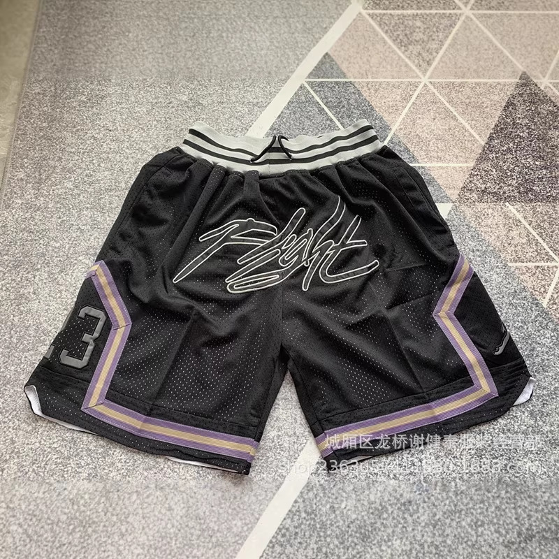 2026 wholesale athletic shorts for export, Lakers sports shorts, 3D digital print casual beach shorts