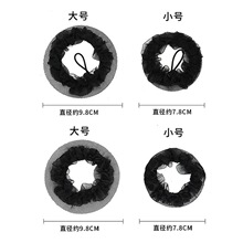发网舞蹈丸子头假套戴头套压发帽cos隐形内网兜弹力纱女束发专用
