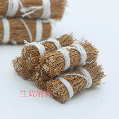 シーンモデルの微縮小草の山の微景砂盤の道具の装飾は天然のススキの薪の山を飾っています。