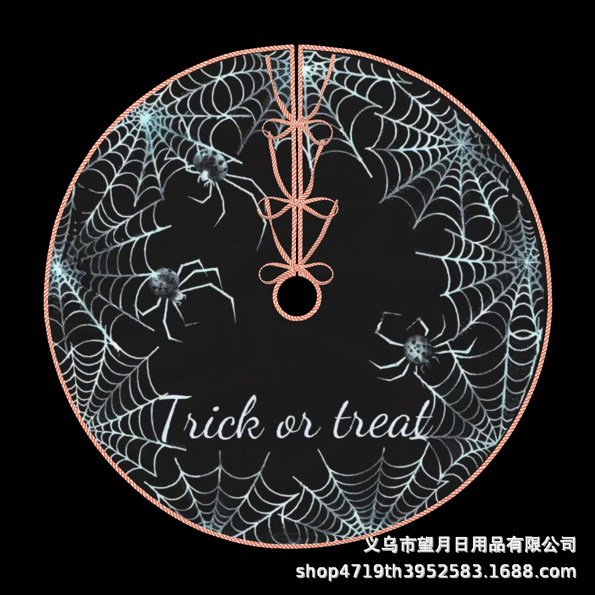 Кроссбордная сеkс Halloween елочная юбка новая фланелевая линя рождественские украшения тыква призрак летучая мышь черная кошка ведьма