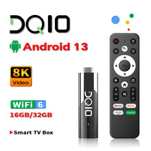 LEMFO DQ10安卓13蓝牙语音wifi电视TV网络4K高清机顶盒跨境2024