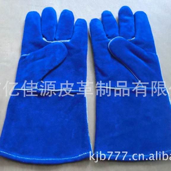 防护防切割手套消防员防高温手套二层牛皮劳保司机防护手套批发