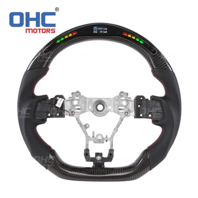 Direct Shipment from the Us Warehouse Is Suitable for Subaru Forester, Brz, Legacy, Impreza Sti, and Tribeca Modified Carbon Fiber Steering Wheels