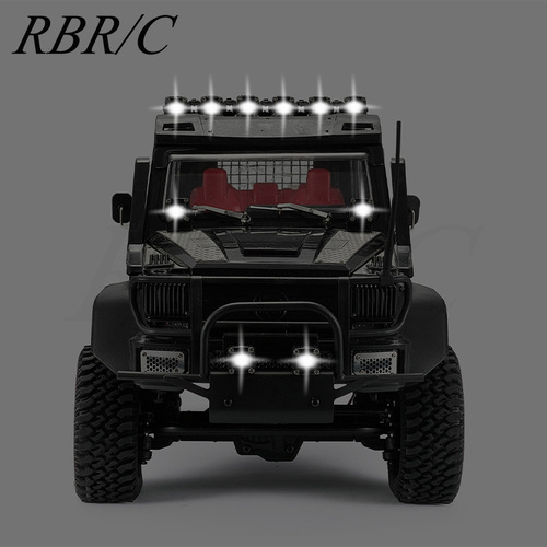 RBR/C simulated Naughty Dragon D12 Mangniu 99S remote control car side ceiling light upgraded modified model accessories R785