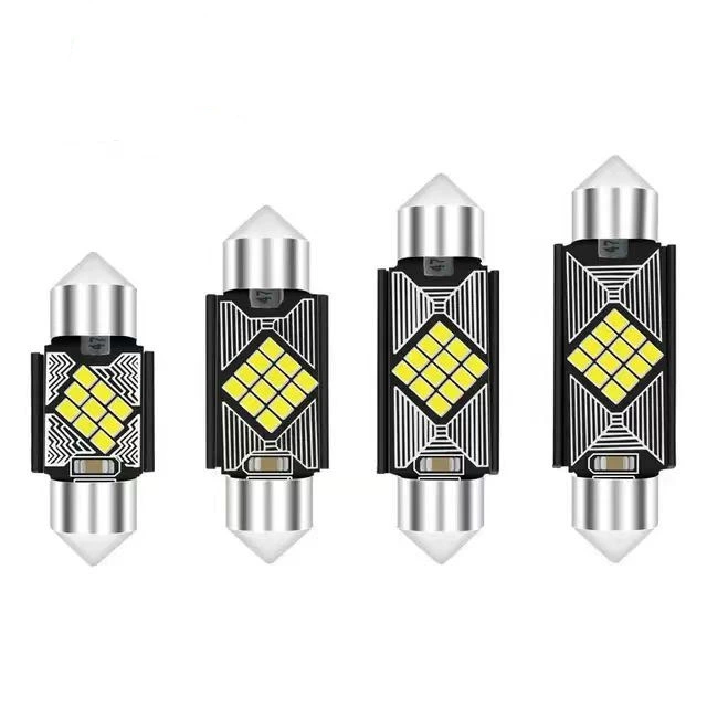 Автомобиль светодиодный двойной Точечный светильник на крыше свет для чтения 41 36MM 2016 12SMD свет номерного знака свет салона автомобиля