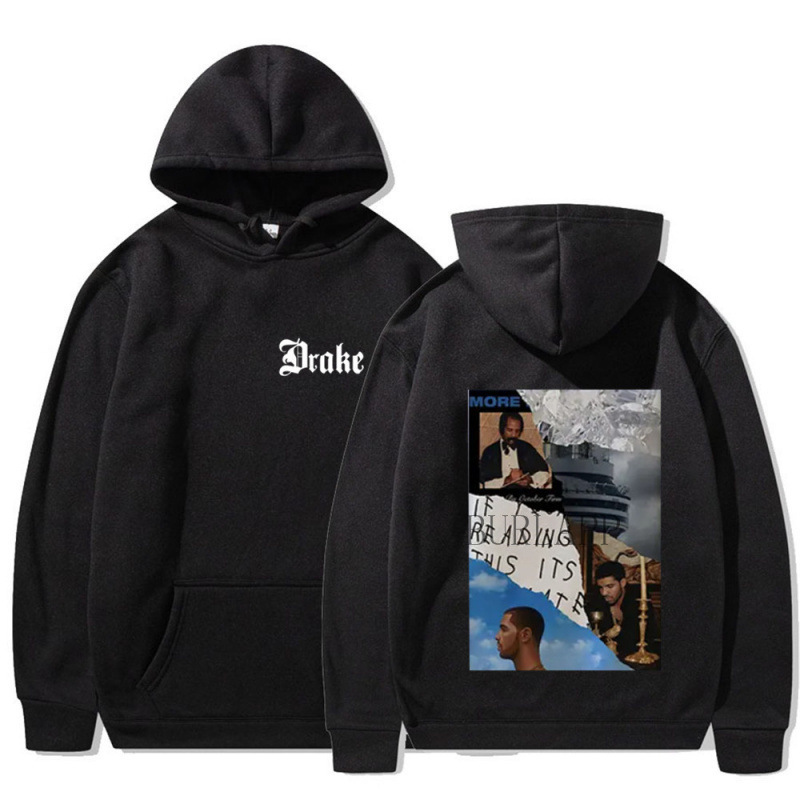 Rapper Drake Music Album Cover Graphic Hoodie for Men and Women