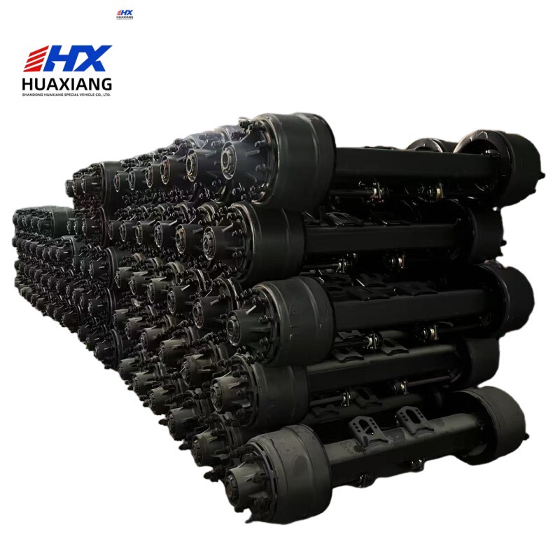 Source Manufacturer Supplies Semi-Trailer Bridge, Trailer Axle, 16-Ton Axle, Built-In Drum Brake, Rear Axle Accessories, Axle