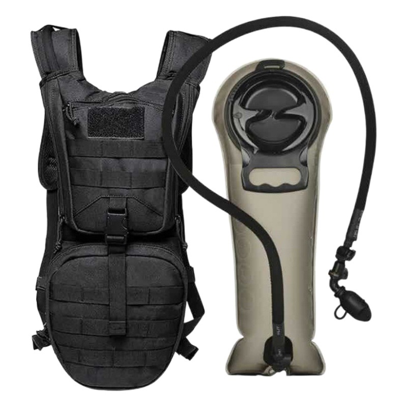 En stock bolsa de agua portátil multifuncional MOLLE camping ciclismo bolsa de agua contiene bolsa de agua 3L