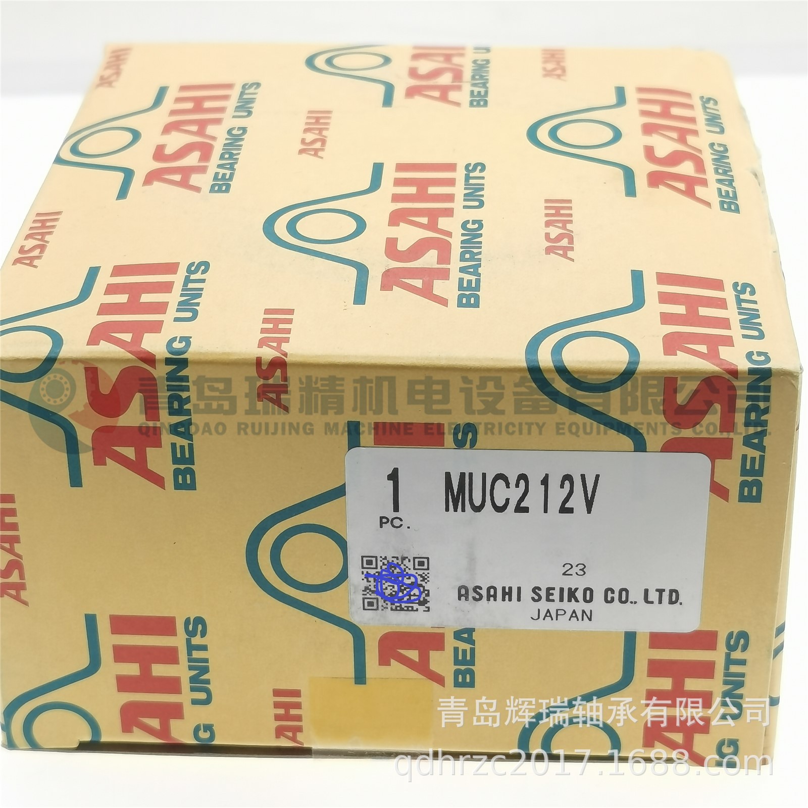 ASAHI 不锈钢材质轴承 MUC212V SSUC212 60mm X 110mm X 65.1mm