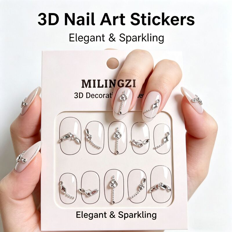 【Cross-Border Bestseller】Swarovski-style Rhinestone Irregular Shaped Nail Art Decoration Stickers Christmas and New Year Series 【Cross-Border Bestseller】Swarovski-style Rhinestone Irregular Shaped Nail Art Decoration Stickers Christmas and New Year Series