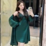 法式夏季显瘦冰丝睡袍
