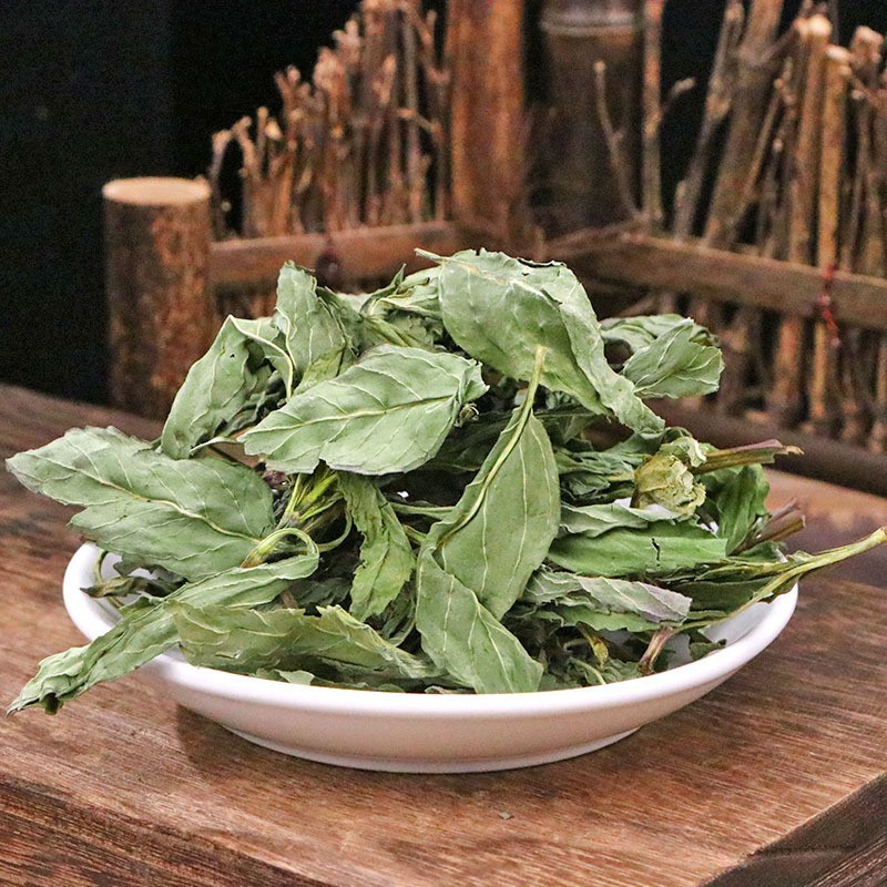 Mint Leaf Powder Bo He Fen Mentha Herbal Powder 500g for Tea and Culinary Use quality and texture