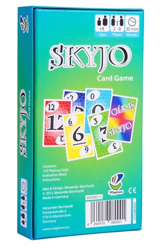 English version of the best-selling skyjo action card Sky City board game family party casual card game