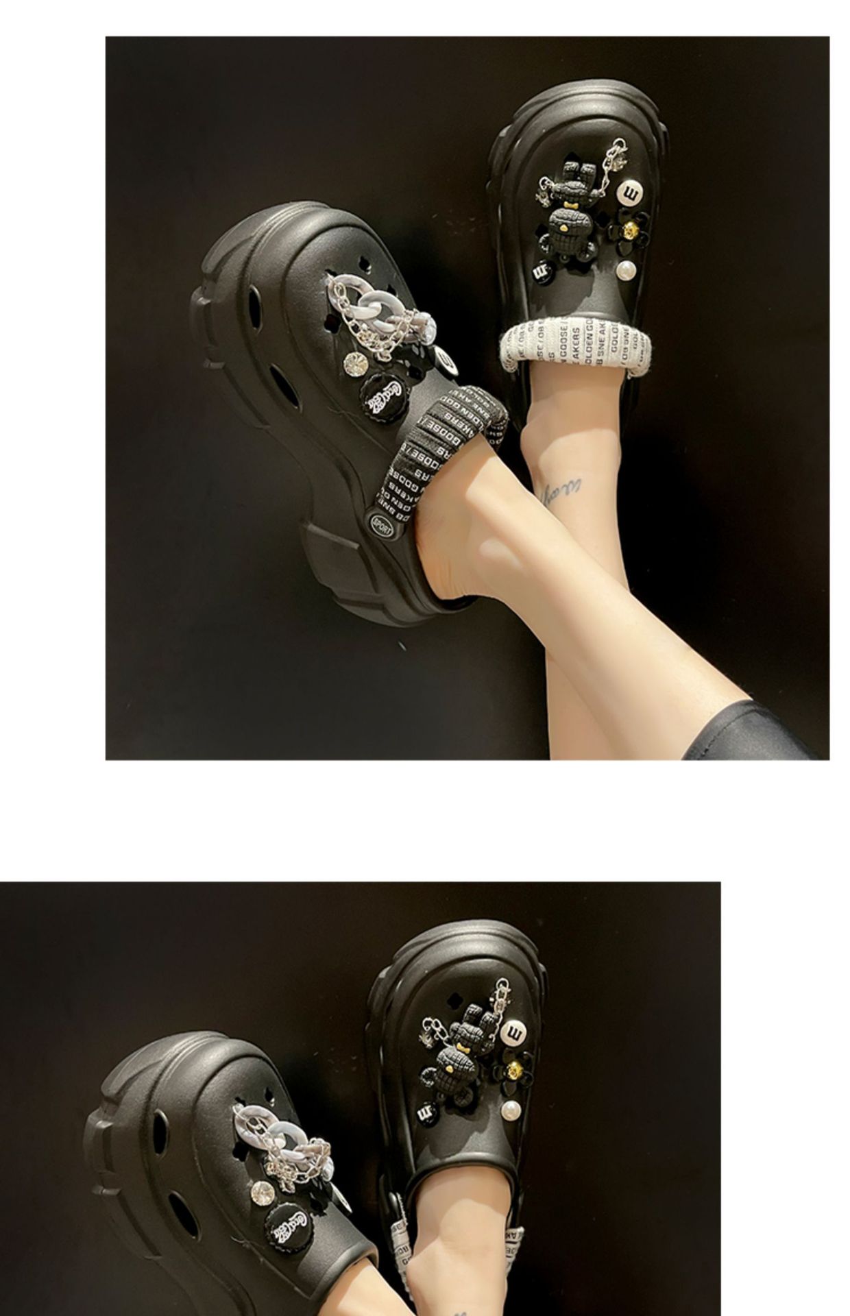 Damen-Sandalen, Flip-Flops, für den Innenbereich, Stoff, Leder, schnell trocknende Pantoletten mit Fußgewölbeunterstützung_voghion.com