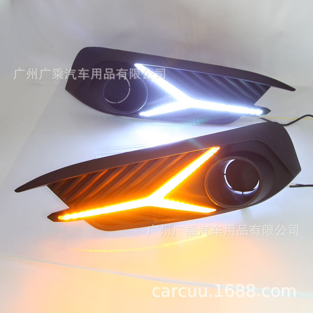 Adecuado para Honda 16-17 cívica luz diurna 10 generación cívica tipo Y luz diurna Y 3 colores