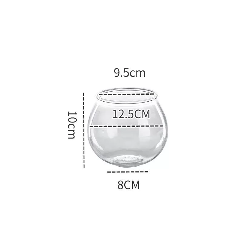 Plastic turtle breeding cylinder micro -landscape hood living room transparent lid lizard lizard climbing cylinder