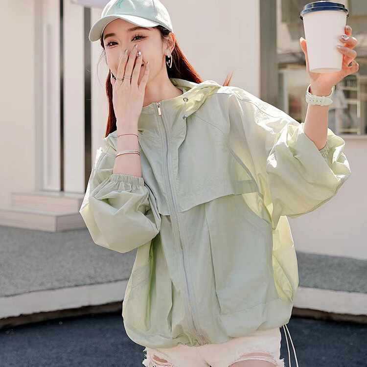 2026 New Summer Sun Protection Clothing for Women, Portable, Quick-Drying, Fashionable, Versatile, Breathable, Thin, Hooded, Loose and Simple 2026 New Summer Sun Protection Clothing for Women, Portable, Quick-Drying, Fashionable, Versatile, Breathable, Thin, Hooded, Loose and Simple