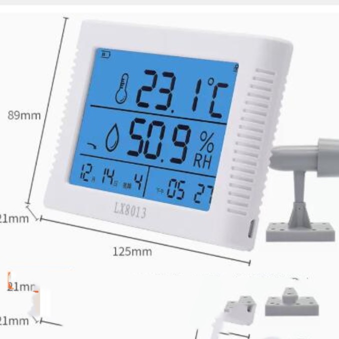 电子温湿度计 内置探头 型号 TD5-LX8013库号 M64471