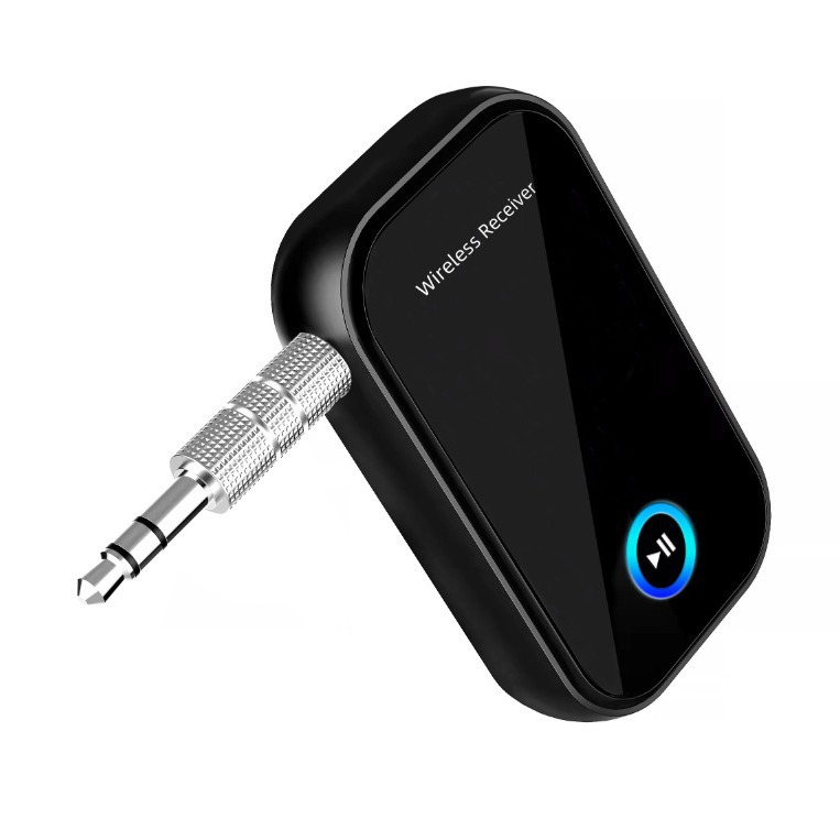 Nuevo coche Bluetooth 5,0 receptor de audio 3,5mm Bluetooth convertidor AUX llamada Bluetooth adaptador