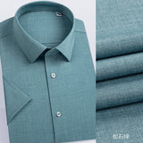 Xanh ngọc bích - Áo ngắn tay - Nam - Cổ vuông 06