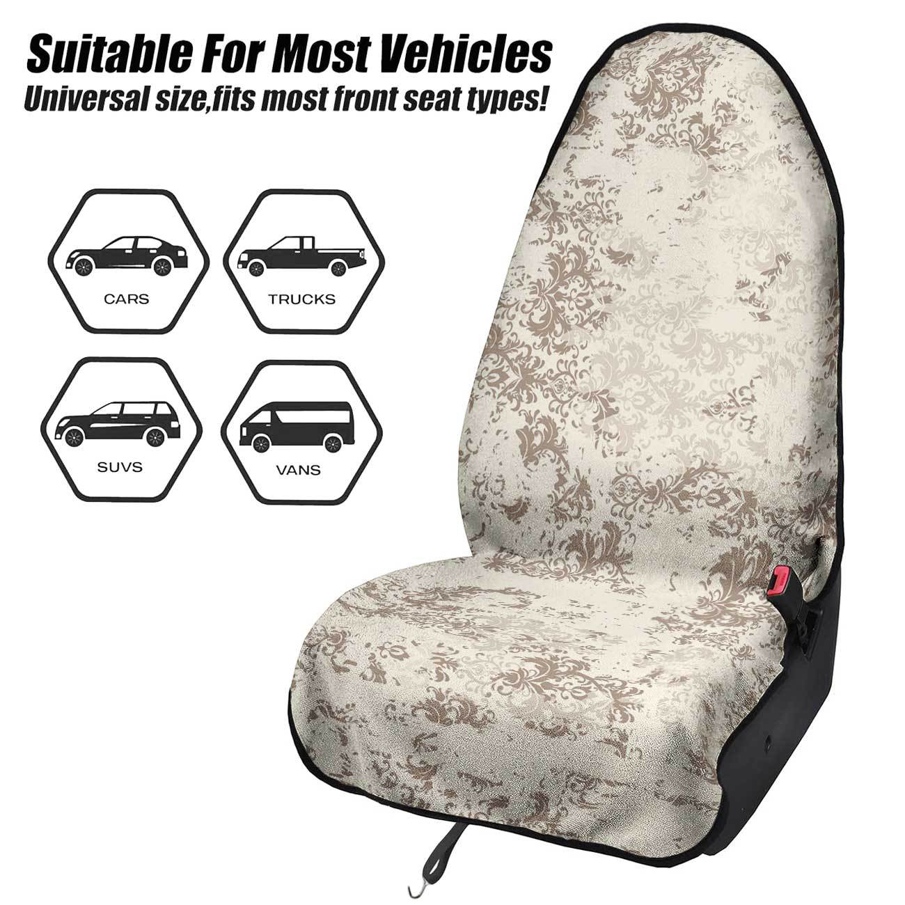 Car seat towel cover front seat protector suitable for gym and exercise, universal for all seasons, car use 76