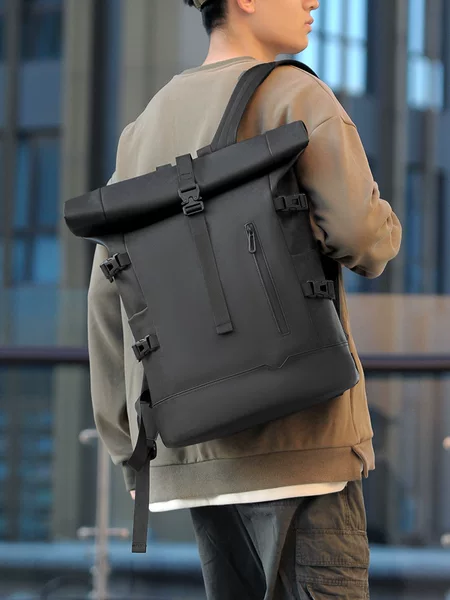 New Business Fashion Travel Backpack Men's High Sense Waterproof Bag Amazon Hot Selling Computer Bag Commuter Backpack