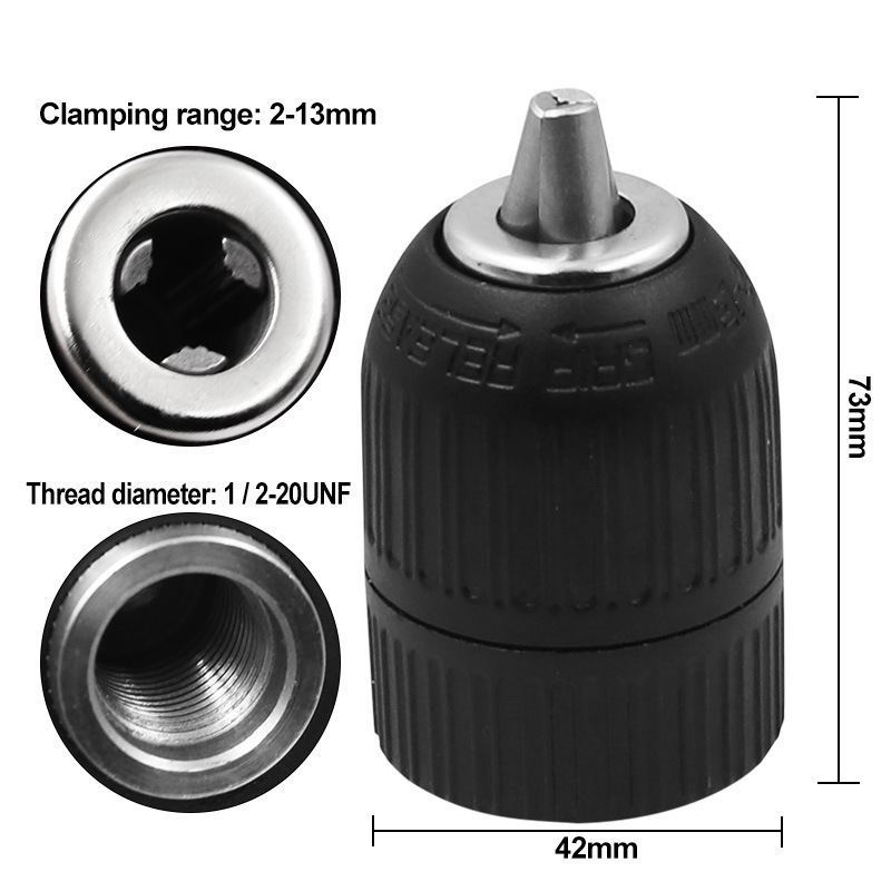 SDS electric hammer conversion electric drill hand tight chuck 2-13MM drill chuck electric drill chu