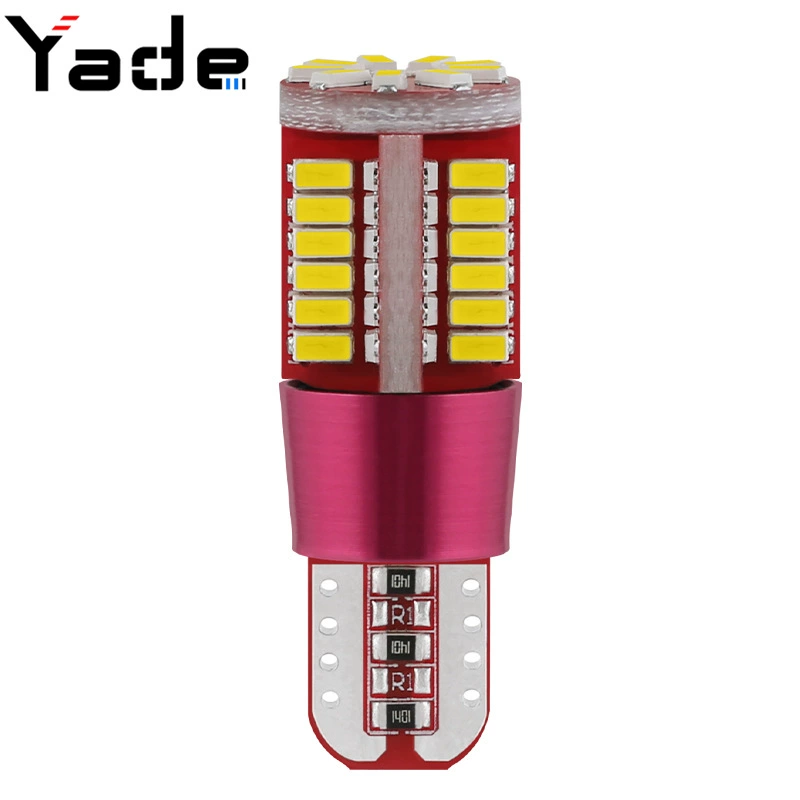 Автомобильный светодиодный индикатор ширины T10 3014 57SMD декодирование Бесконечность маленький автомобиль свет номерного знака свет для чтения