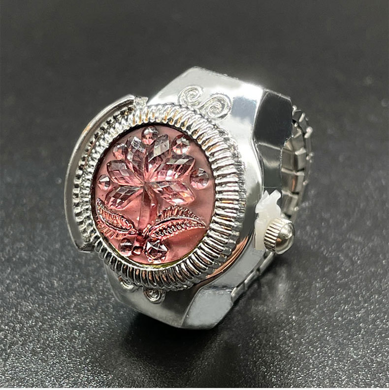 Casual Flor Cuarzo Anillos De Reloj display picture 6