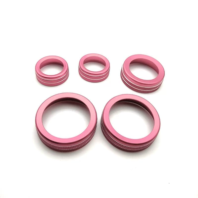 Other Automotive Interior Supplies — 22-24 Ford Maverick Air - model-22-24-knob-ring-pink-5-piece-set