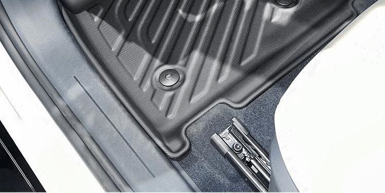 Pure eco-friendly PET material, suitable for various car models, specialized trunk mats and floor mats, thousands of models, wear-resistant, from Shandong Hei