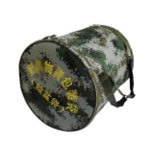 Gas Mask Bag Waterproof Wear Resistant Mask Satchel Pouch Jungle Color Convenient Practical Mask Folding Washbasin Bag
