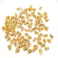 Фабрика прямые 14K Золотой Цвет Бабочка беруши DIY серьги антиаллергенные серьги вилка ювелирные аксессуары