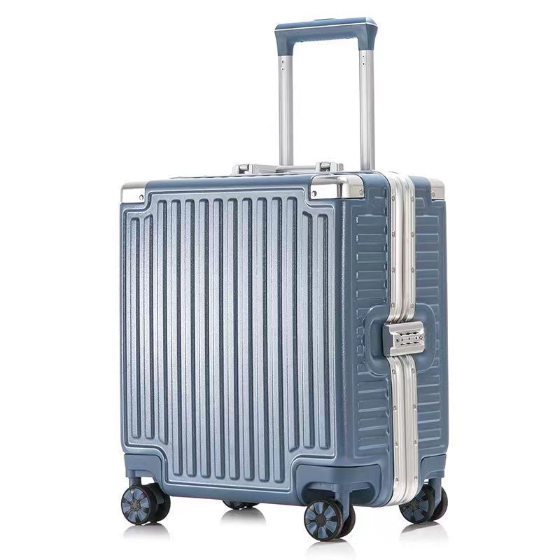 Mini equipaje maleta de 18 pulgadas pequeña maleta de contraseña para hombres femeninos Ligero Tamaño pequeño portátil en línea rojo ins