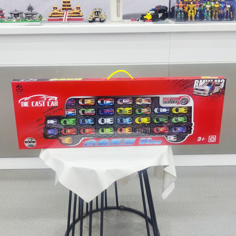 30 個合金プルバックシミュレーションカーシーン QQ19 男の子ギフト入学ギフト交換子供のおもちゃ卸売|undefined