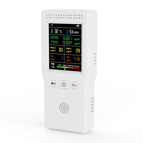 Cross-border 9-in-1 Air Quality Detector Handheld High-Precision Gas Detector Formaldehyde Detector