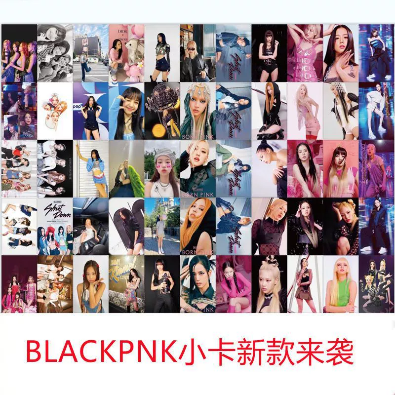 Подходит для новой обложки альбома Blackpink?small card поддерживающий вентилятор фан новый постер фото lisa Jin Zhixiu Pucai YOMO