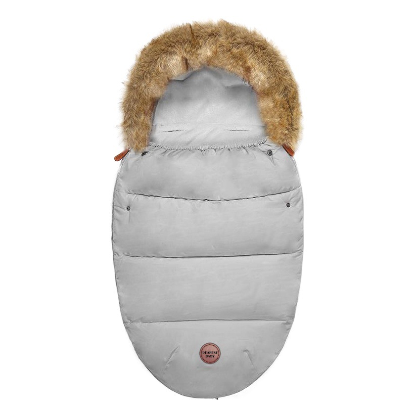 Saco de dormir para cochecito de bebé, manta gruesa antipatadas para otoño e invierno, cálida y a prueba de frío para recién nacidos en otoño e invierno.