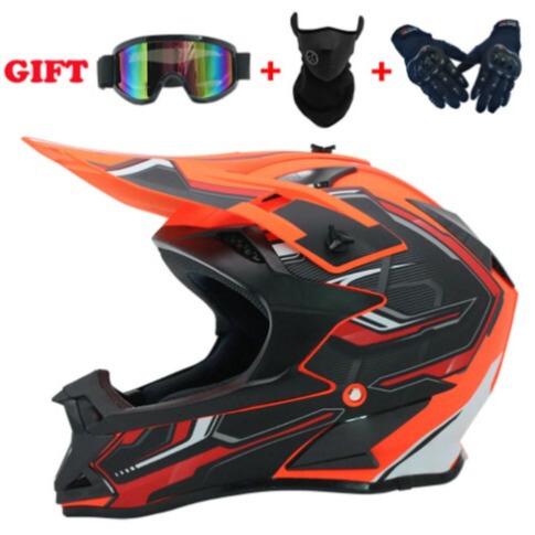 New Off-Road Riding Helmet Large Size Racing Breathable Off-Road Helmet O'Neill Men's and Women's Rally Helmet Breathable Off-Road Helmet