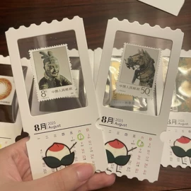 明信片;不干胶标签;信纸、信封