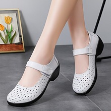 A 91117 Breathable Hollow Out One Strap Shoes �ο�һ�ֿ۵�Ь