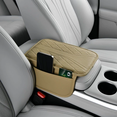 Armrest box pad: Heightening Pad, Multifunctional Storage