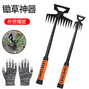 Cross-Border Popular Weed Removal Tool Rake Small Shovel Weeder Gardening Weeding Tool Stainless Steel Weeder